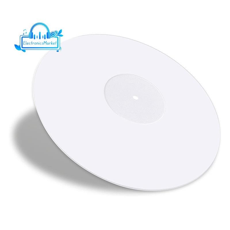 Turntable Acrylic Slipmat for Vinyl LP Record Players 2.5mm Thick