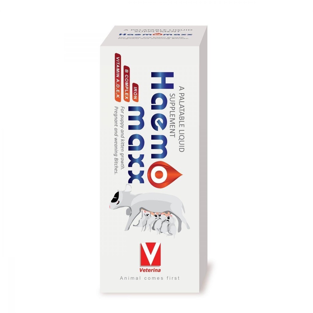 VETERINA HAEMO MAXX A PALATABLE LIQUID SUPPLEMENTS 100ML | Shopee Malaysia
