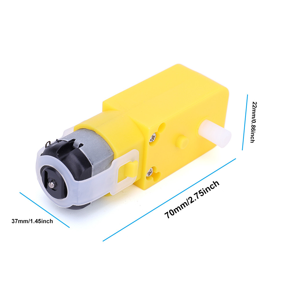 HOT TT Motor Gearmotor Install EMC Gearbox Motor DIY Useful for Smart ...
