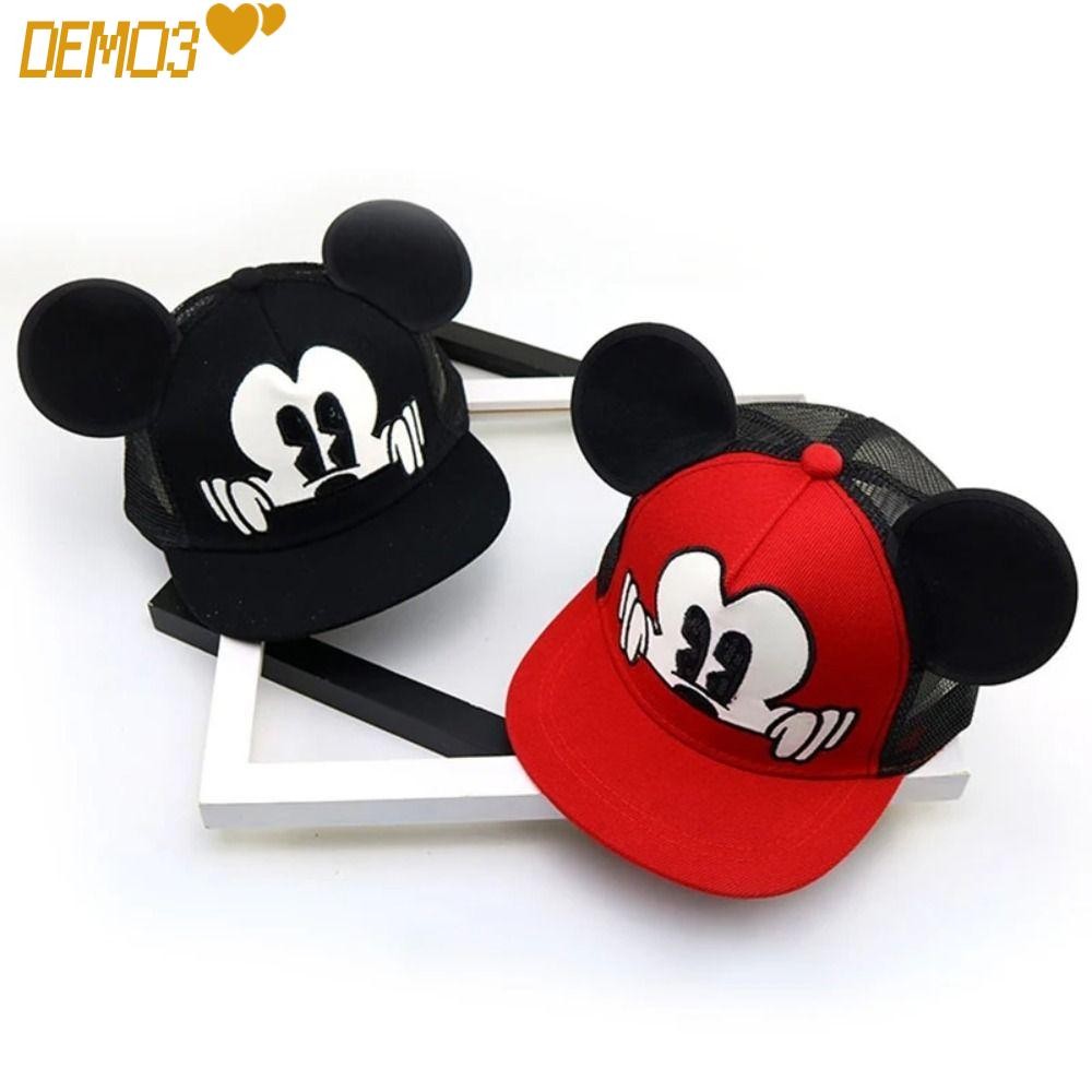 [DEMO3] Baseball Cap, Kids Snapback Breathable Hats Boy Girl Mickey ...