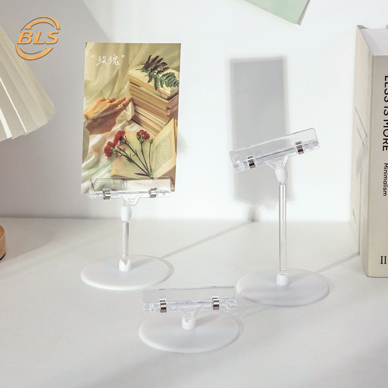 Simple Photo Display Stand Multi-Purpose Promotional Label Price Sign ...