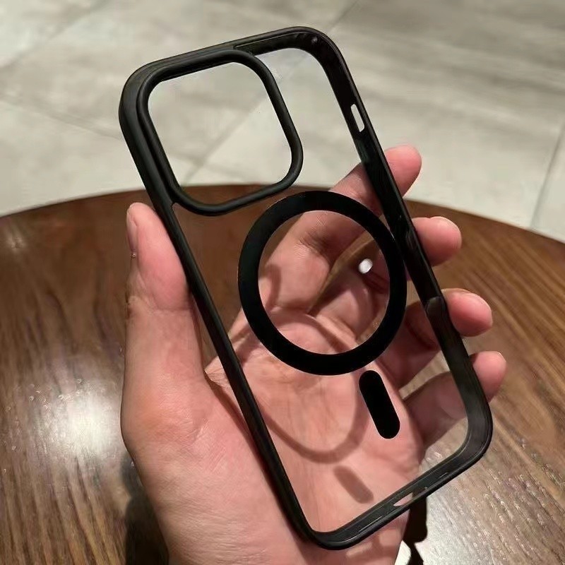 Hot Clear Acrylic Wireless Charging Case Iphone 7 8 Plus X Xs