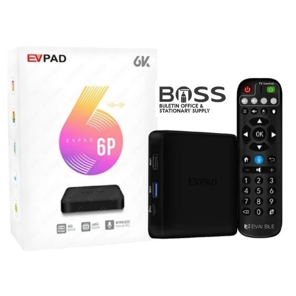 Evpad 6P 6K Smart Android TV Box is a powerful device with 64GB of 
