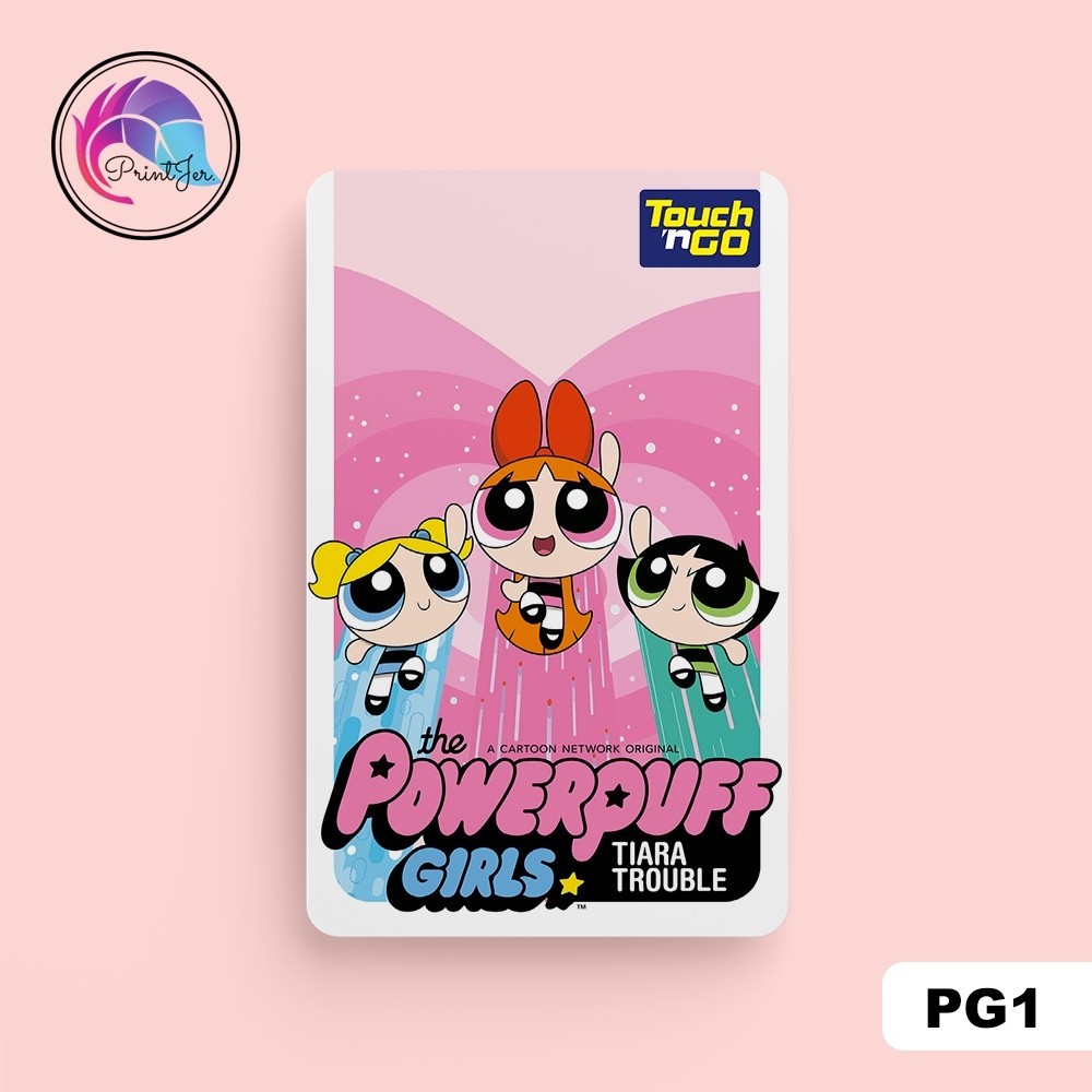 POWERPUFF GIRLS ( SERIES 1 ) - Touch n Go Card Sticker Cover ...