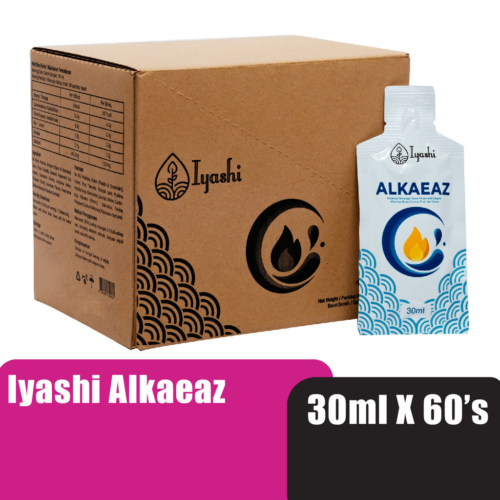 Iyashi Alkaeaz Gastric Medicine Antacid , Promote Gut Health Supplement , Ubat Gastrik Angin