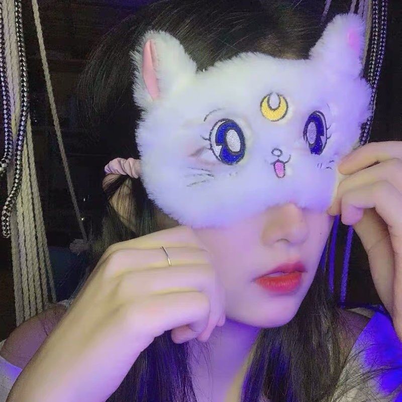 Sailor Moon Cute Cartoon Cat Plush Skin-Friendly Soft All-Match Shading