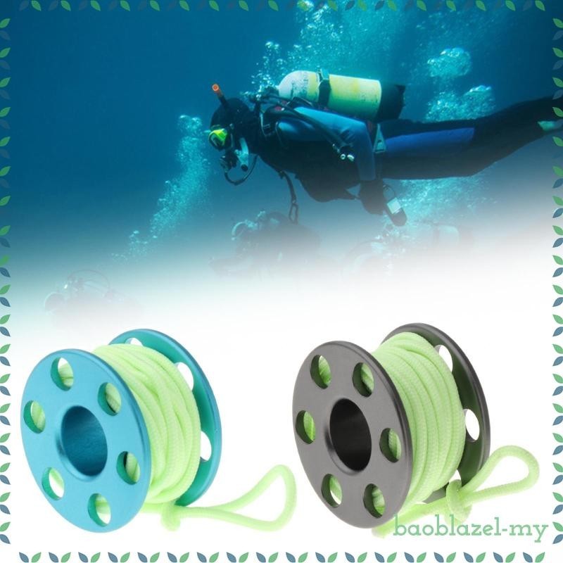 [BaoblazecbMY] Finger Spool Dive Reel Lightweight with High Visibility