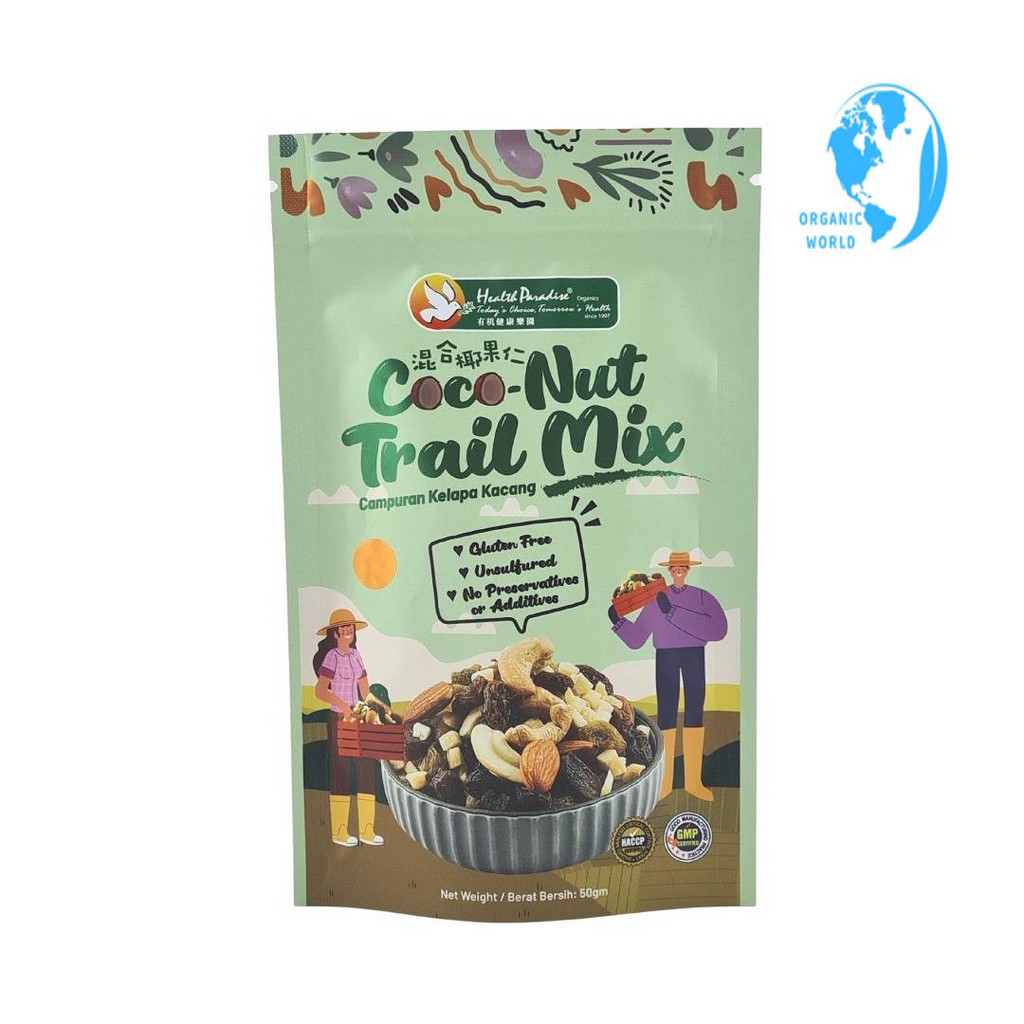 HEALTH PARADISE COCONUT TRAIL MIX 50GM Shopee Malaysia