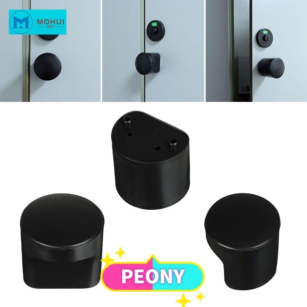 MW 2PCS Hand Pull Partition Handle Bathroom Plastic Handle Round Shape ...