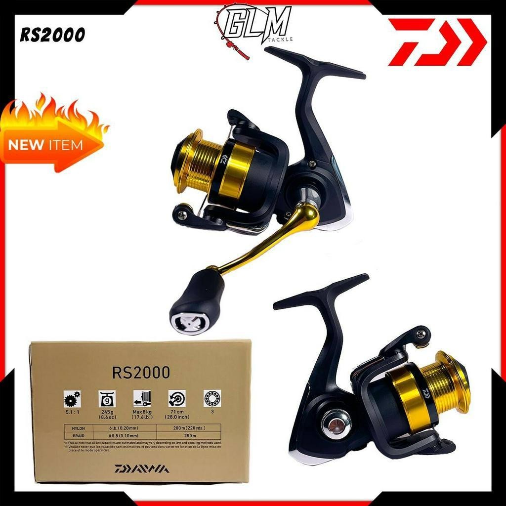Daiwa Electric Reel Daiwa 500 Spinning Reel Daiwa D-Shock 2500B Spinning  Fishing Reel Spinning Reel