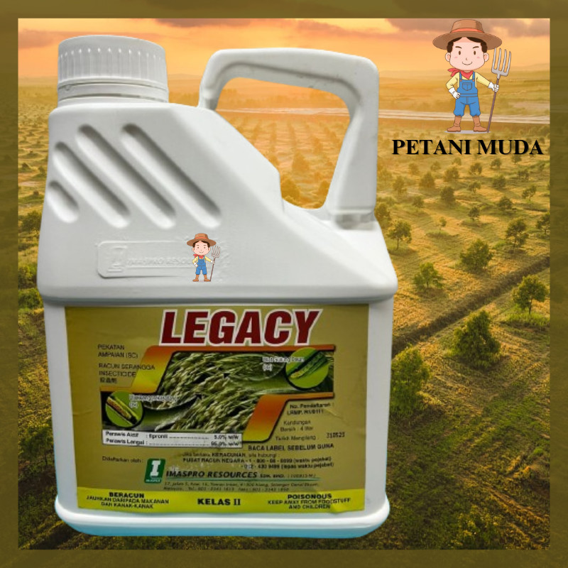 [ORI] 4L LEGACY IMASPRO RACUN ANAI FIPRONIL Sama PLASMO 50/Termite-Ban ...