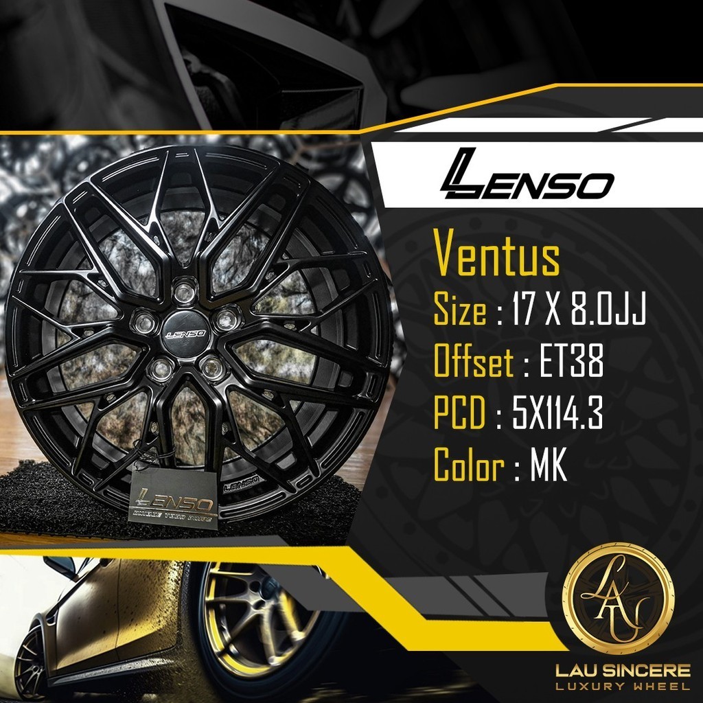 Lenso Ventus 17 X 8.0JJ 5X114.3 MK | Shopee Malaysia