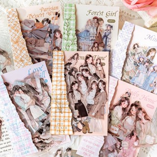 30PCS Creative DIY Cute Scrapbooking Decorative Decoration Material Label  Die Cut Adhesive Vinyl Waterproof Stickers - China Sticker and Stationery  price