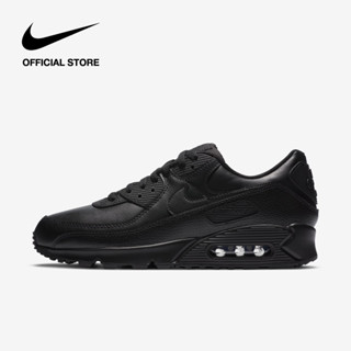 All black leather outlet nike air max 90