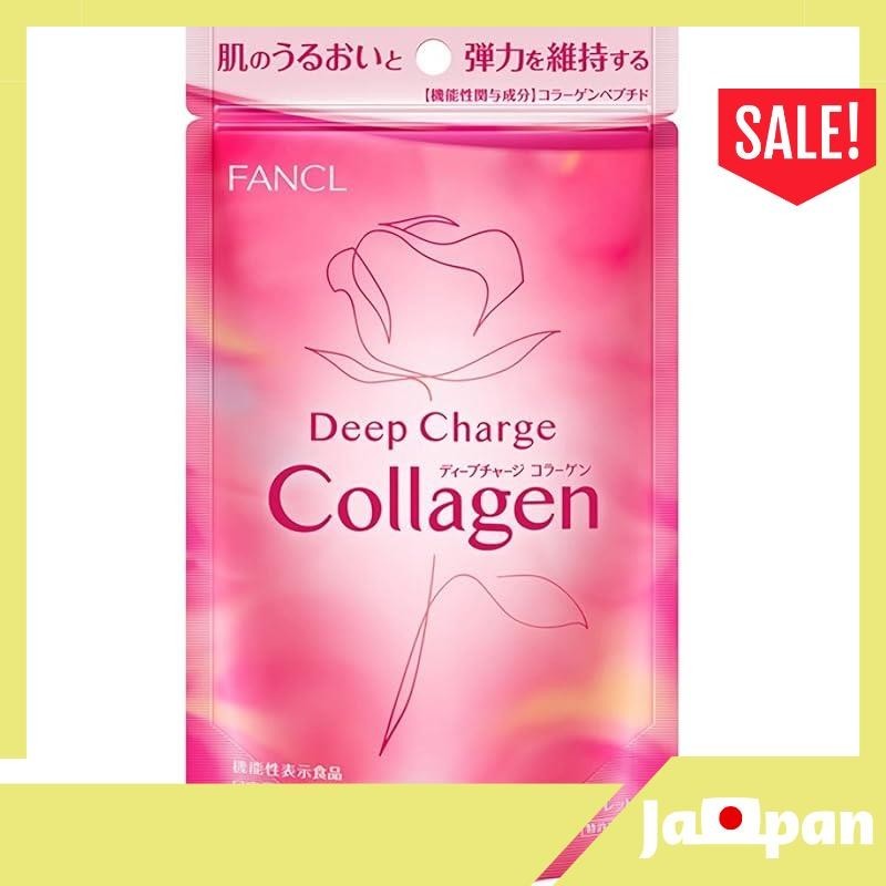 【Direct from Japan】FANCL (New) Deep Charge Collagen 30 Days [Food with ...