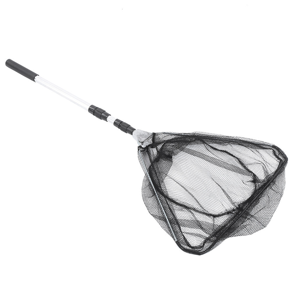 SPR-1.5M Durable Triangular Folding Fishing Landing Net With