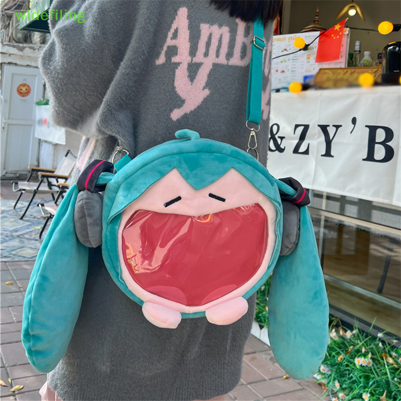 widefiling New Hatsune Miku Cute Girl Crossbody Cross Transparent Bag Doll Backpack Shoulder Bag Nice Shopee Malaysia