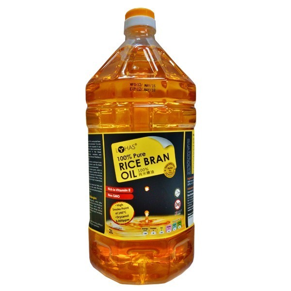 Lohas 100% Pure Rice Bran Oil 纯米糠油 2L | Shopee Malaysia