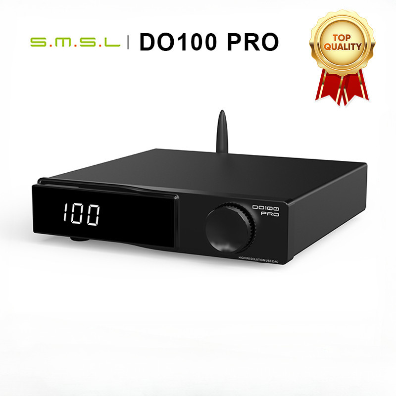 SMSL DO100 Pro Hi-Res MQA DAC Dual ES9039Q2M Decoder Bluetooth5.1 ...