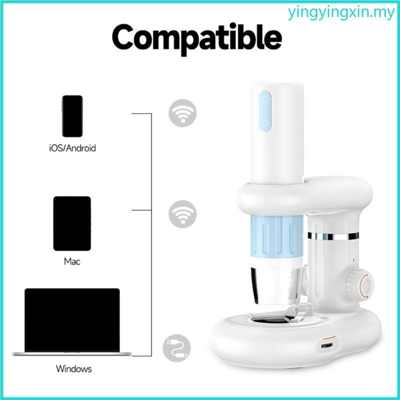 YIN Portable Electronic Microscope 1000X Digital Microscope Camera for ...