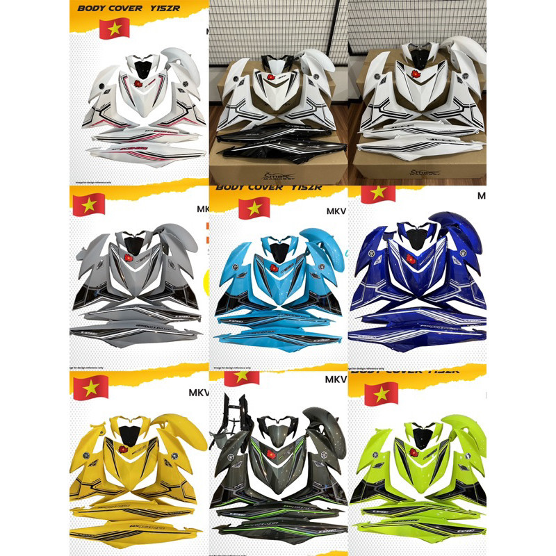 KK Magic Boy Cover Set Custom Sticker Vietnam Y15ZR V2 Mx King MKV ...