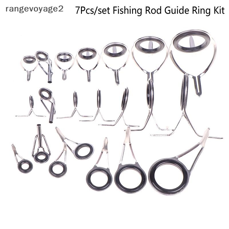 [rangevoyage2] 7Pcs/set Fishing Tackle Stainless Steel Repair Kit Set ...