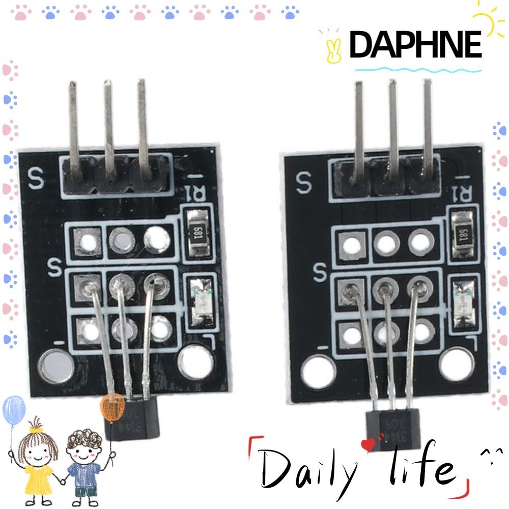 DAPHNE-HOME 5pcs Hall Magnetic, 3144E A3144 DC 5V Sensor Module, hall ...