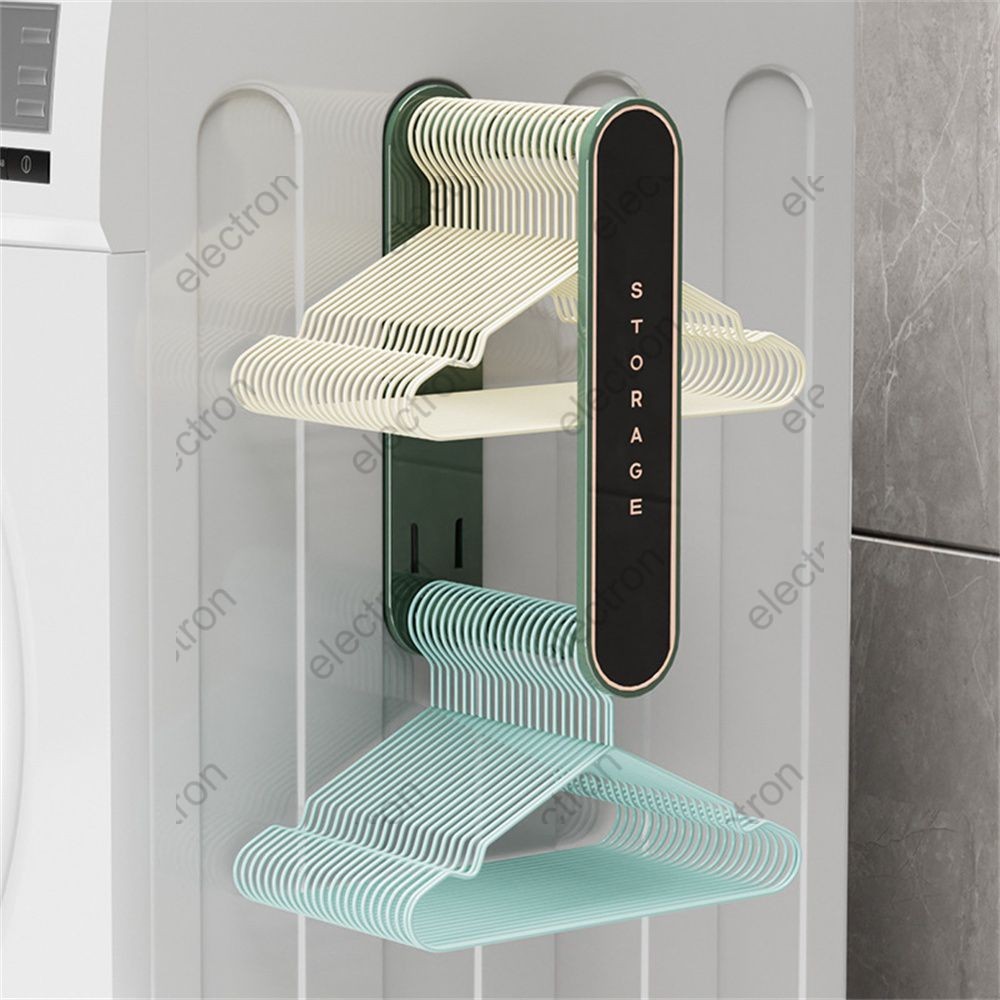 Household Storage Plastic Multifunctional Clothes Rack Housekeeper ...