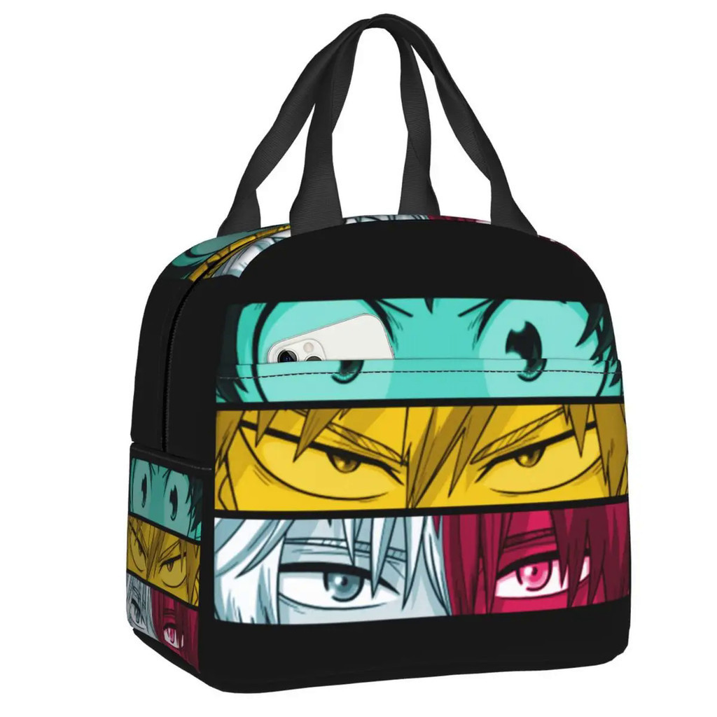 Boku No Hero Academia Anime Manga Eye Shoto Todoroki Insulated Lunch ...