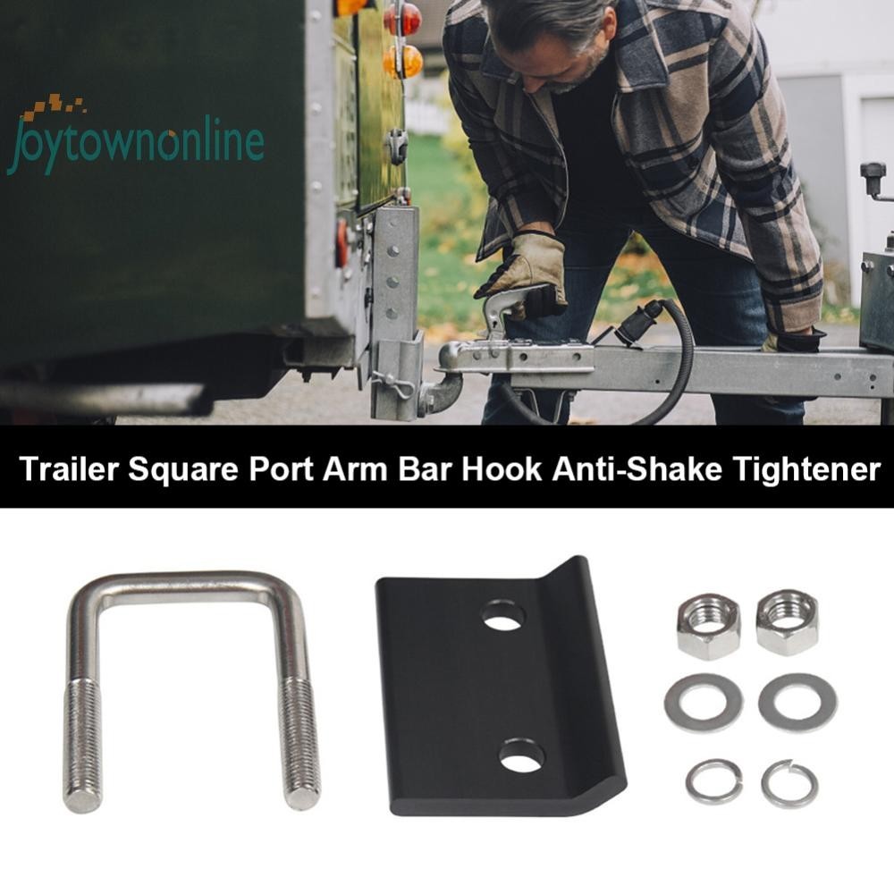 2 Inch Tightener Stabilizer Heavy Duty Anti Rattle Tow Clamp Trailer ...