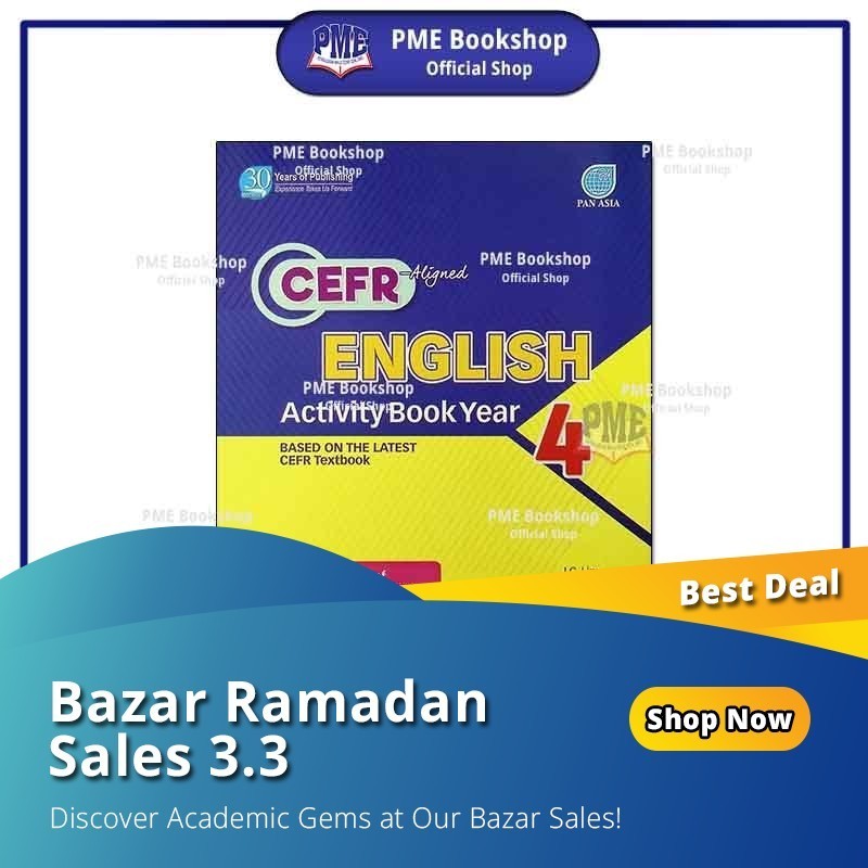 [PME Bookshop] (2024 Buku Sekolah) Pan Asia: Activitiy Book CEFR ...