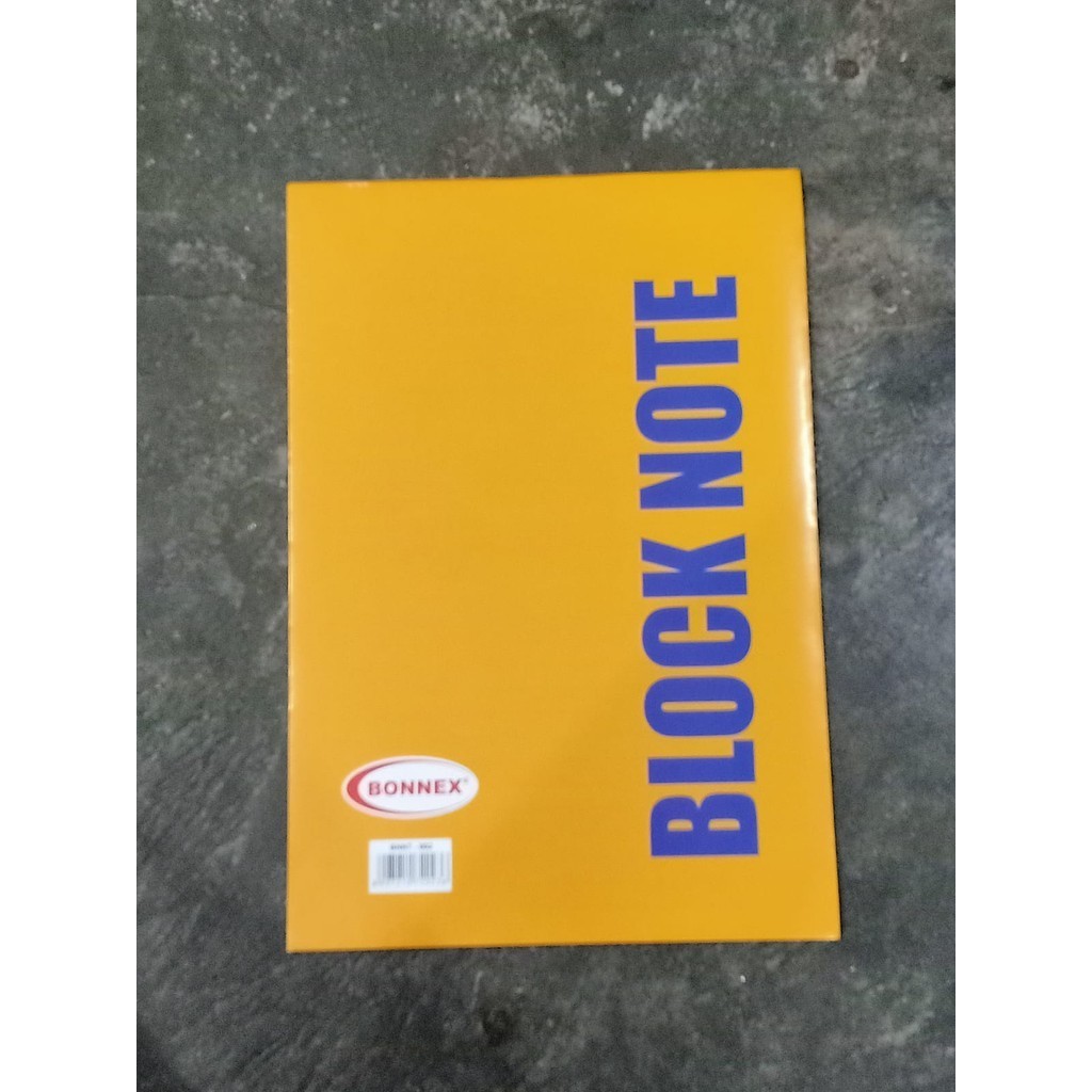 Block NOTE/BLOCK NOTE BONNEX/A5 Line NOTEBOOK Contains 24 Sheets ...