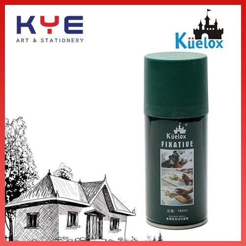 Kuelox Fixative Spray / Charcoal Drawing Sketching Drawing Painting