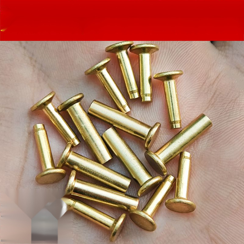 Brass Hollow Rivets Knock on Child-Mother Rivets Stainless Steel Handle ...
