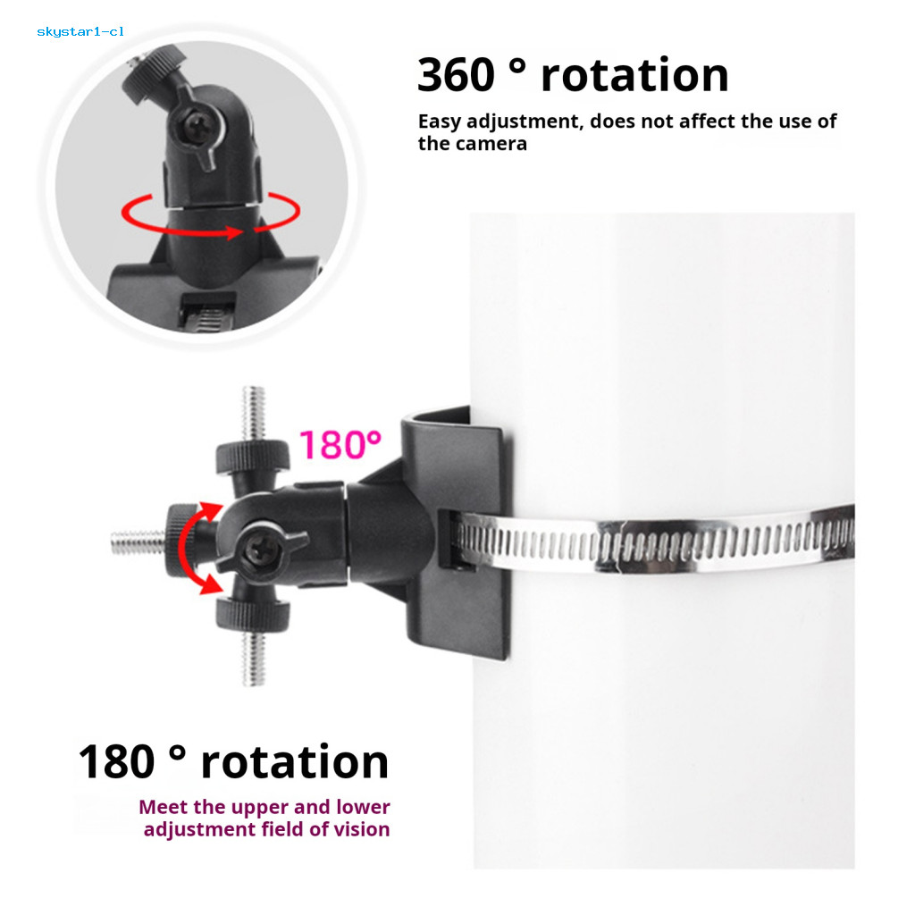 [Skystar] Adjustable Camera Mount Metal Bracket 360-degree Rotation ...
