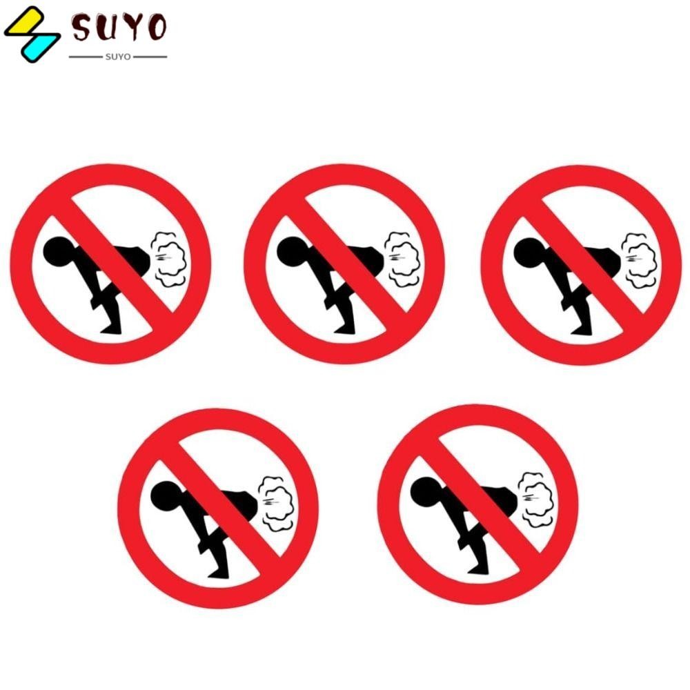 SUYO Fun and Civilized Car Stickers, PVC Car Window Sticker Dog Peeing ...