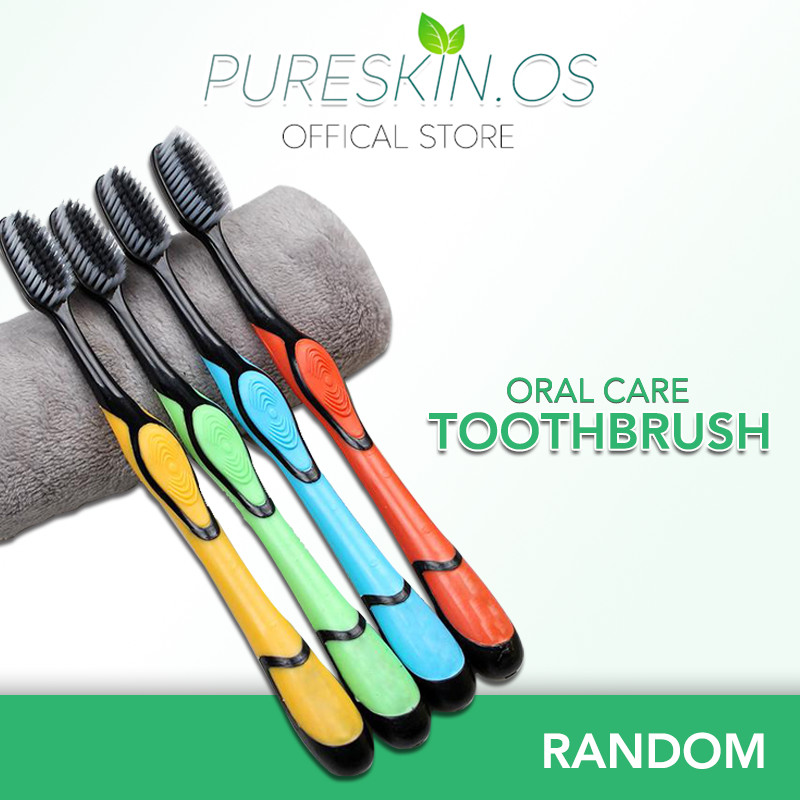 Bamboo Clean Charcoal Infusion Toothbrush Berus Gigi Berarah Serbuk ...