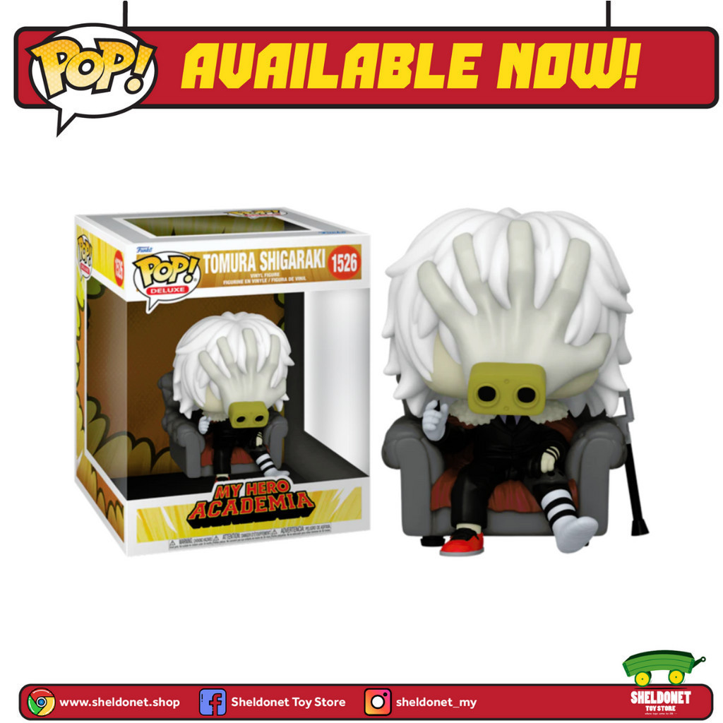 Funko Pop! Deluxe: My Hero Academia - Shigaraki In Chair | Shopee Malaysia