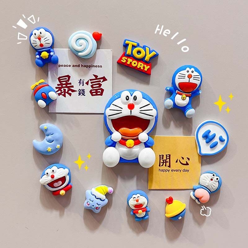 Magnet Refrigerator Sticker diy Message Board Cute Cartoon High-value ...