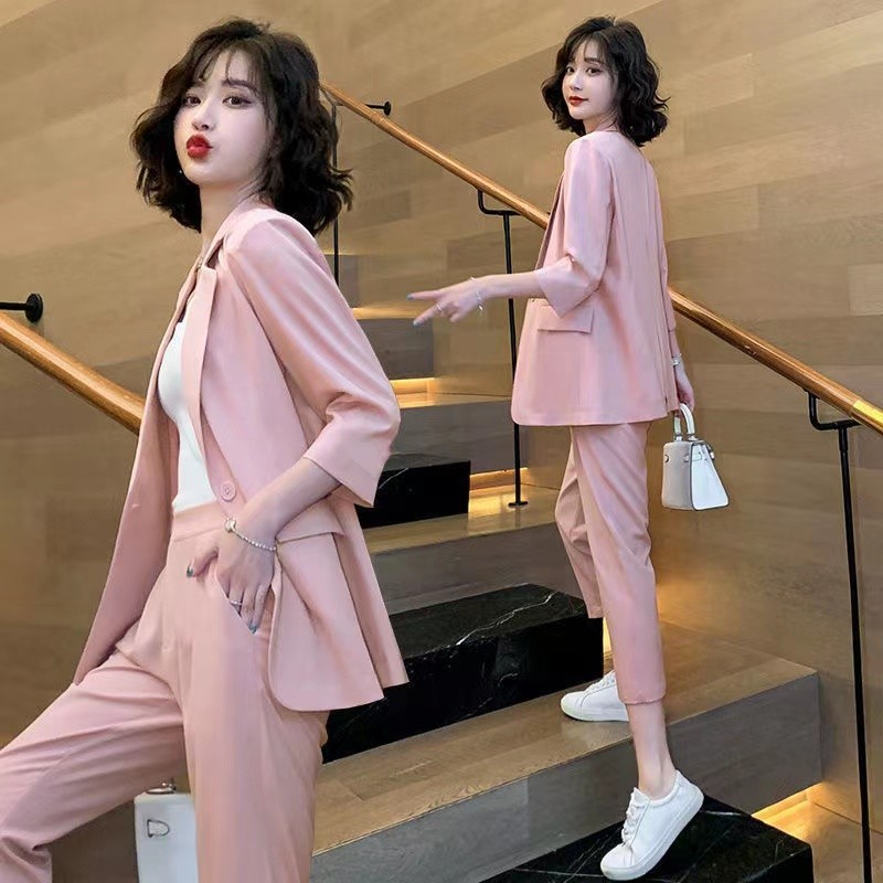 Korean style suit jacket best sale