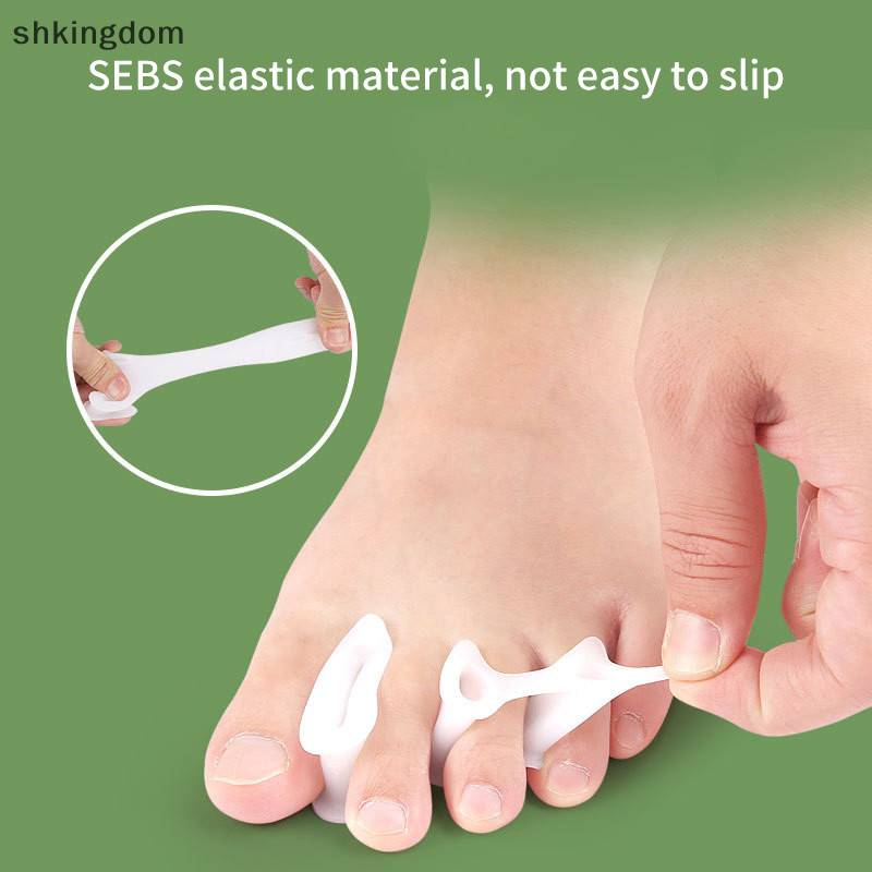 Shkingdom* 2Pcs=1Pair Toe Separators & Ball of Foot Cushions Toe