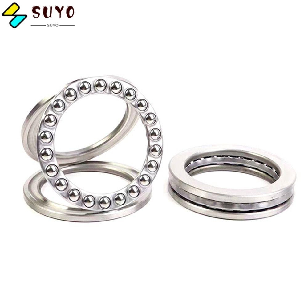 SUYO Thrust Ball Bearings, Chrome Steel 75mm x 100mm x 19mm Plane Axial ...