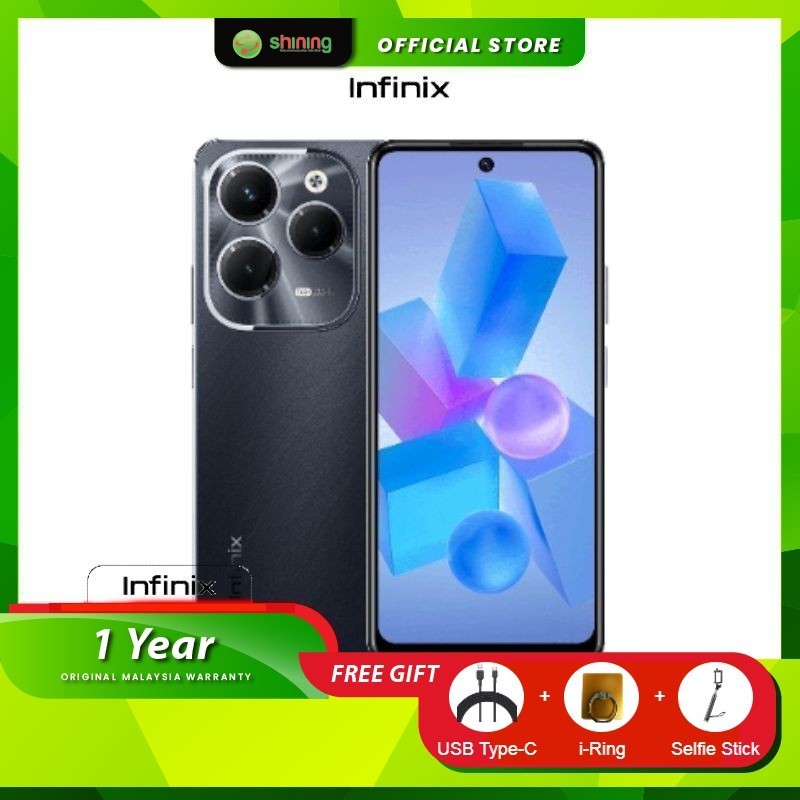 Infinix Hot 40 Pro (X6837)(16GB 256GB)(Starlit Black) | Shopee Malaysia