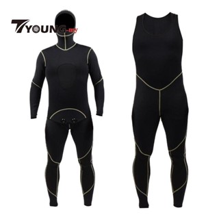 [ Men Wetsuit 2mm Stretch Neoprene Spearfishing Scuba Diving Suit for ...