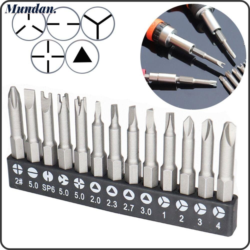 MUNDAN Screwdriver, Special-shaped Y-Type Screwdriver Bits ...