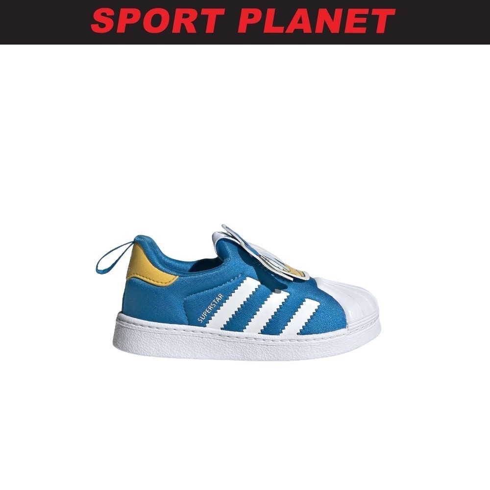 adidas Bunga Baby X Disney Donald Duck Superstar 360 Sneaker Shoe Kasut  Budak (GX3279) Sport Planet 19-11 | Shopee Malaysia
