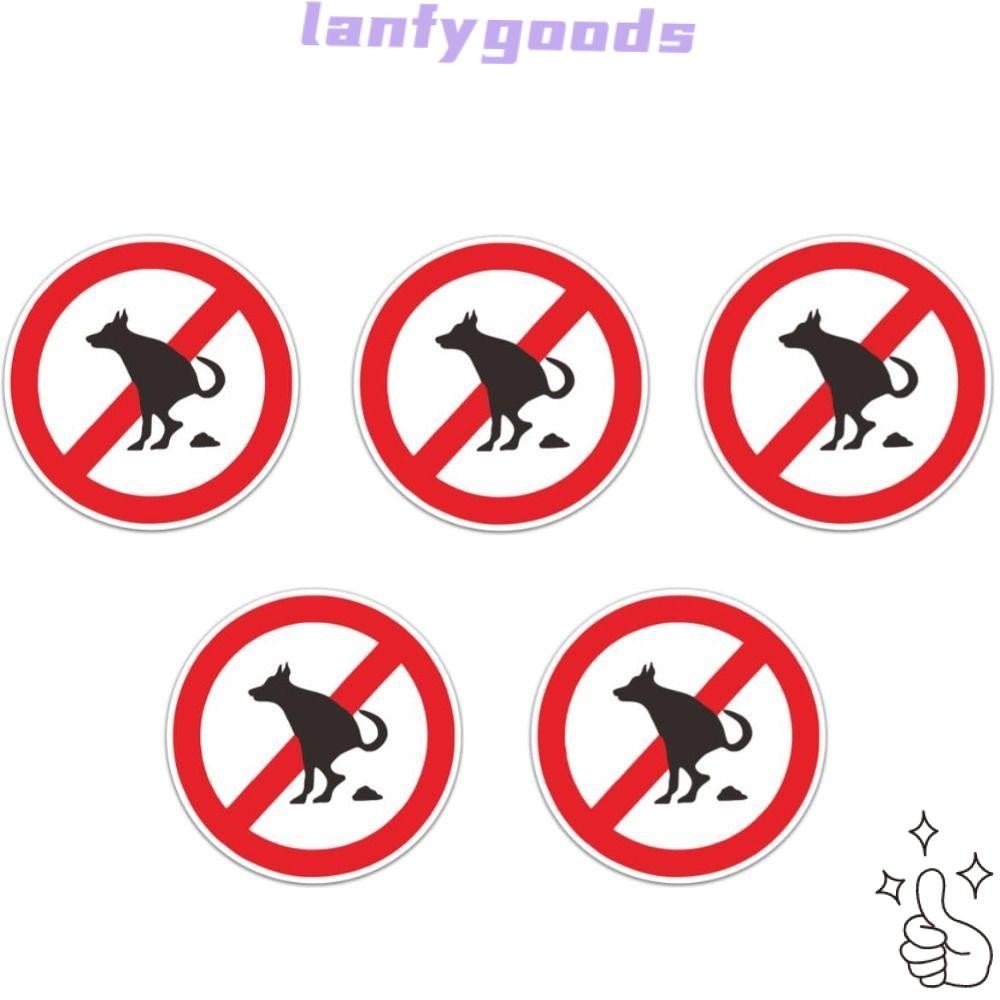 LAN Dog Peeing Is Forbidden Stickers, No Farting Stickers Car Window ...