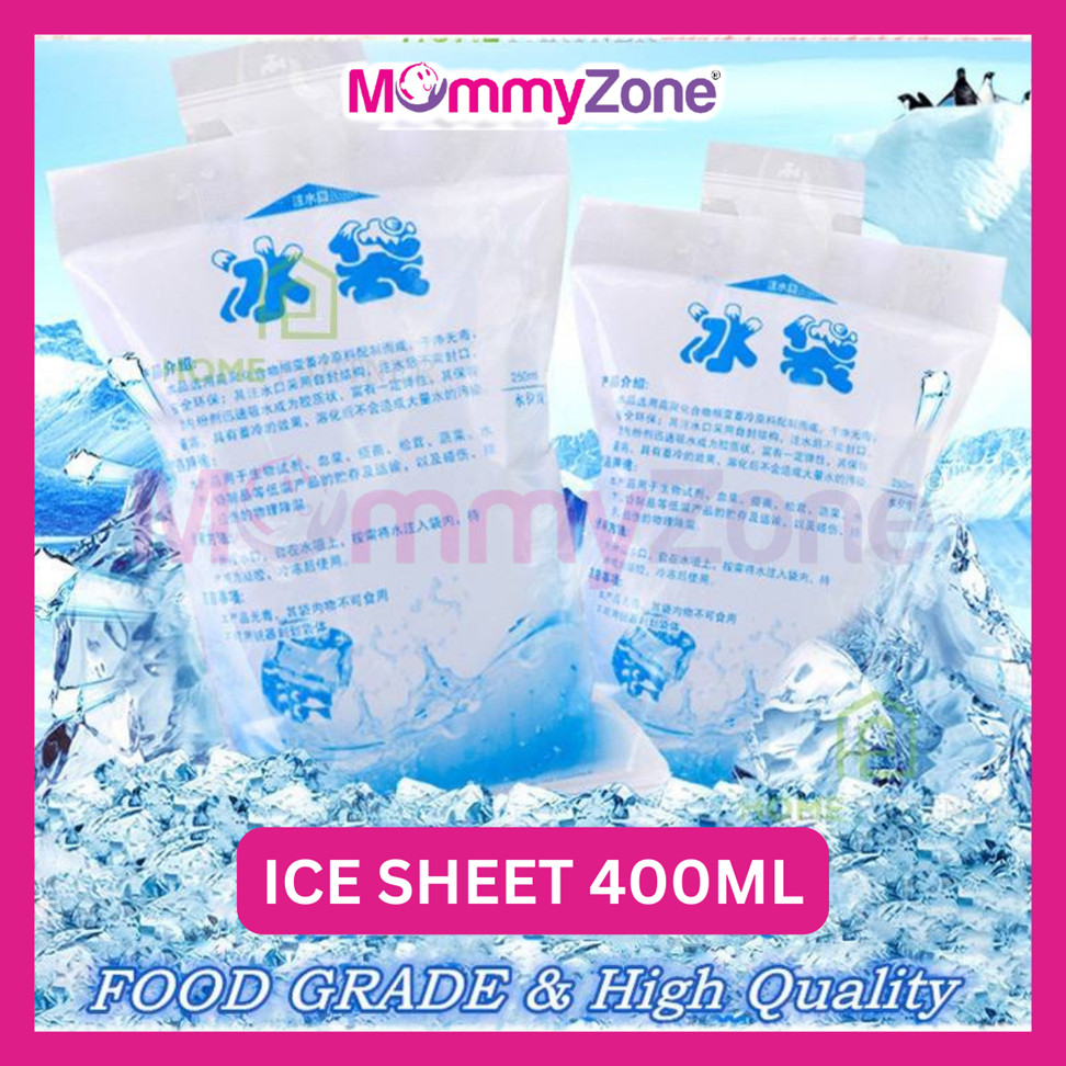 Mommyzone - Ais Pek / Helaian Ais 400 ml / Reusable Ice Pack / Ice ...