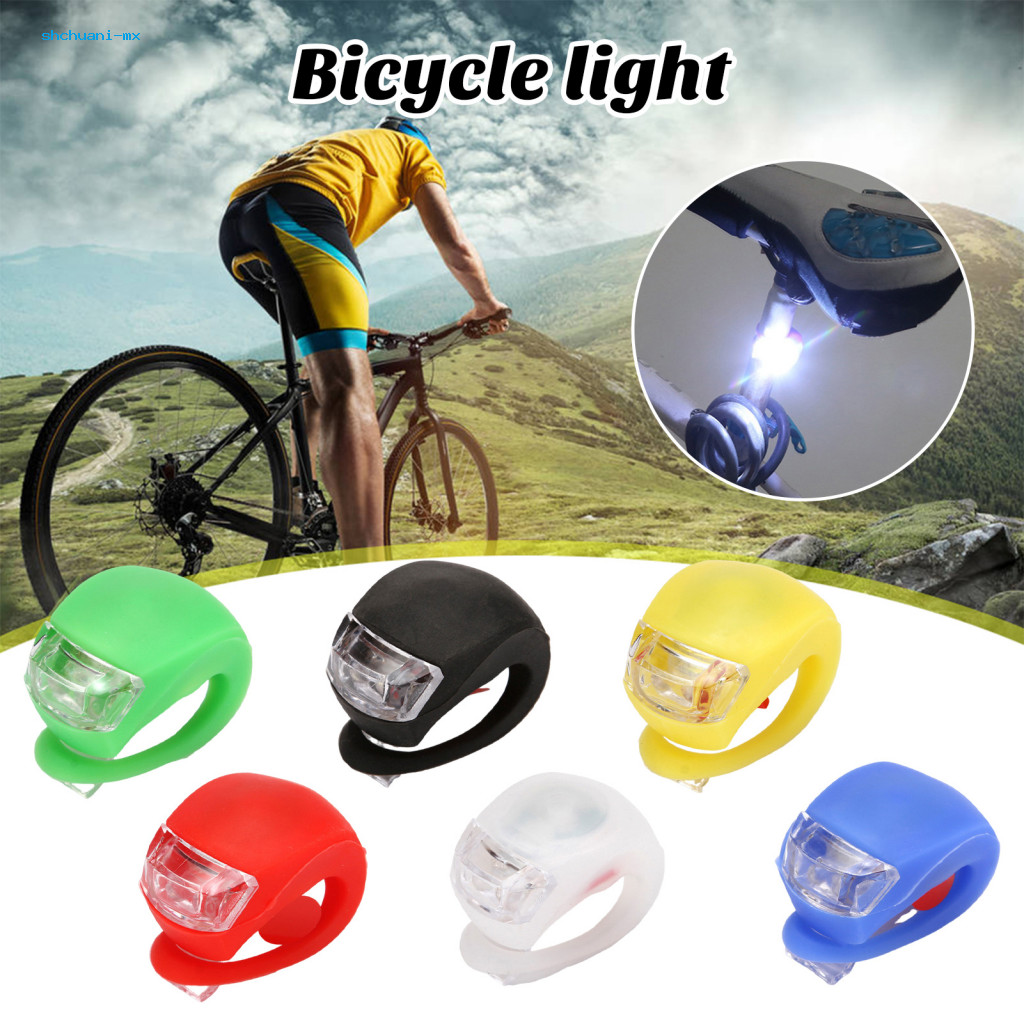 shchuani Led Bike Lights Silicone Bike Lights Ultra Bright Waterproof