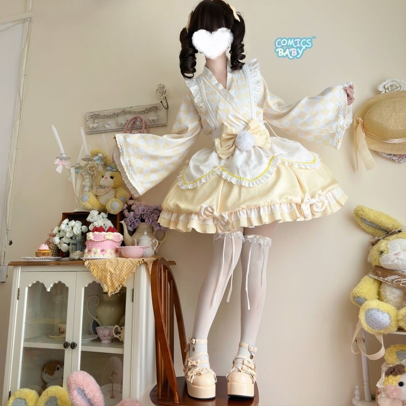 white christmas dresses Traditional School Girl Dress Japanese Mori Girl Style main image 0